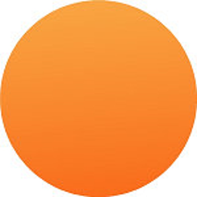 以下が含まれることがあります： 無地のオレンジ色の円