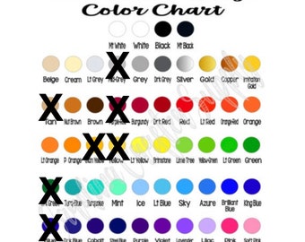 Oracal 651 12x12" Sheets Adhesive Vinyl Pick Your Color! Decal Vinyl Gloss Vinyl Craft Vinyl Vinyl Sheets Metallic Colors Available