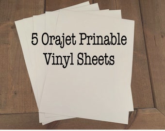inkjet printable vinyl etsy