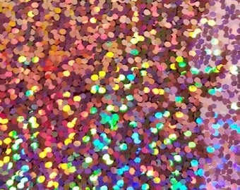 Rose Gold Holographic Vinyl Light Pink Holographic Adhesive Vinyl 12x12" Sheets Permanent Vinyl Oracal 651 Equivalent Vinyl
