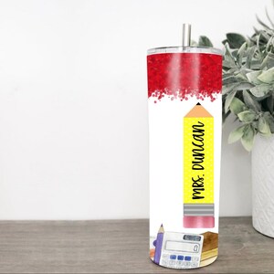 Teacher Tumbler Teacher Gift End of Year Gift New Teacher Tumbler ...
