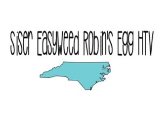 Robin's Egg Blue Siser EasyWeed HTV Mint Heat Transfer Vinyl 12x15" Sheets Mint T-Shirt Iron-On Vinyl
