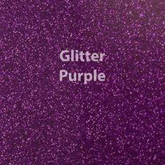 Siser Glitter Heat Transfer Vinyl Purple 1 12x20 Purple Siser Glitter HTV,  Siser Glitter Heat Transfer Vinyl, Purple Glitter HTV 