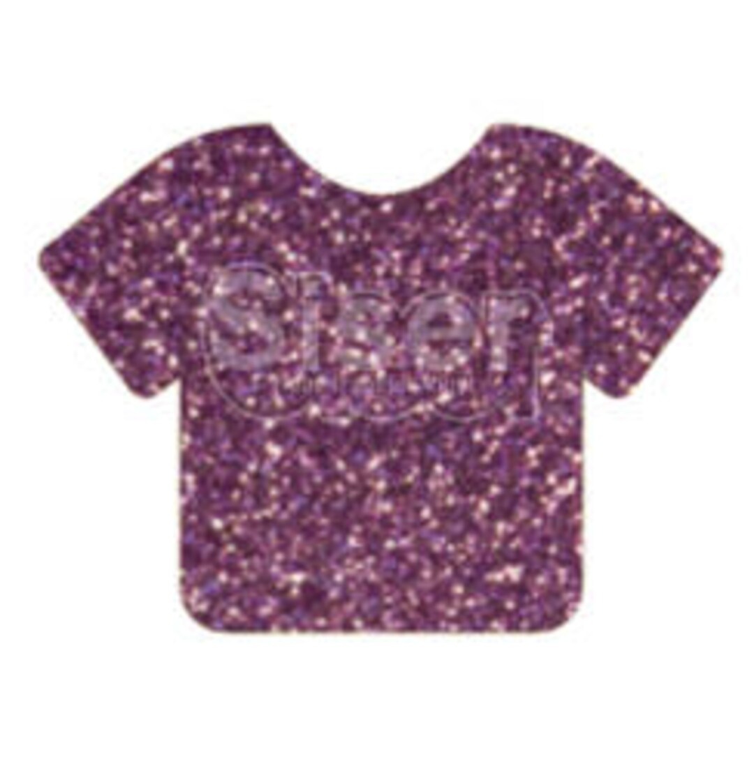 Lavender Glitter Htv Siser Lavender Glitter 1 12x20 Etsy