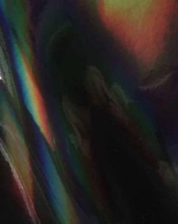 Oil Slick Vinyl, Black Rainbow Vinyl, Gunmetal Vinyl, Adhesive Vinyl, Permanent Vinyl, Vinyl Sheets Holographic Vinyl Black Metallic Vinyl