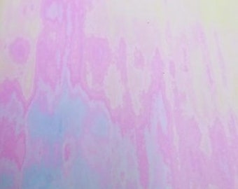 Opal Oil Slick Vinyl, Rainbow Oil Slick Holographic Effect Adhesive Vinyl 12x12" Sheets Permanent Vinyl Oracal 651 Equivalent Vinyl