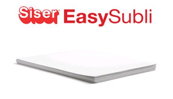 EasySubli Sublimation HTV by Siser 100 Sheets ***FREE SHIPPING