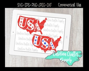 USA Svg, patriotische SVG, 4. Juli SVG, vereinigte Staaten Svg, 4. Juli geschnitten Datei, Amerika Svg, Sterne und Streifen Svg, Usa Karte Svg, 4. Juli