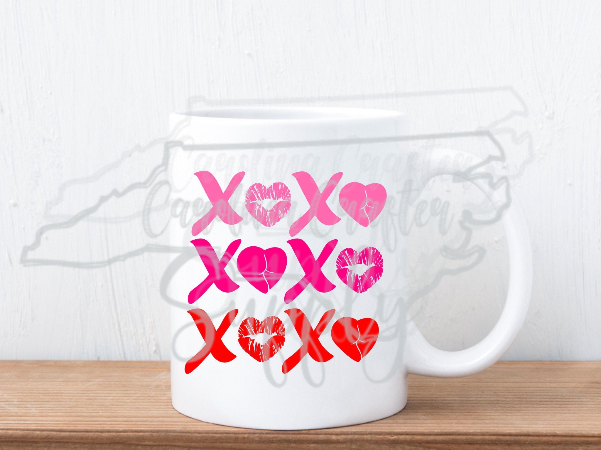 XOXO PNG Valentines Sublimation Valentine's Day Design XOXO Valentines ...