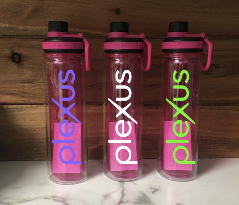 Download Plexus Water Bottle Water Bottle Pink Drink Bottle Plexus ... Yellowimages Mockups