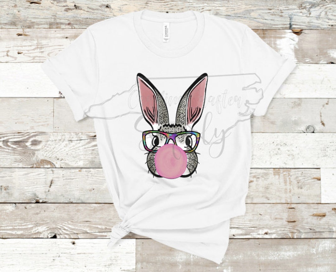 Rabbit Sublimation Print Bunny Sublimation Transfer Easter - Etsy