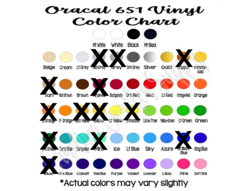 20, 25, 30 Sheets Oracal 651 12x12" Adhesive Vinyl Pick Your Pack! Decal Vinyl Gloss Vinyl Craft Vinyl Vinyl Sheets Metallic Colors Included image 1