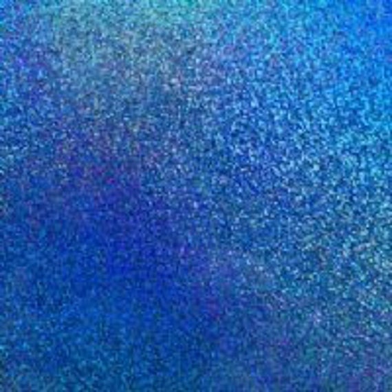 Sky Blue Small Particle Holographic Vinyl Light Blue Holographic