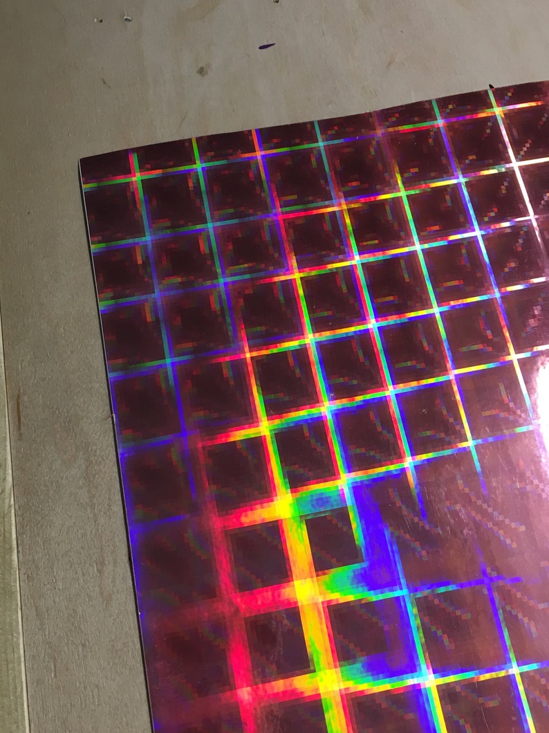 holographic pop vinyl