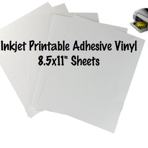 Inkjet Vinyl Sheets Oracal Inkjet Vinyl DIY Sticker Vinyl Inkjet Vinyl Oracal Adhesive Vinyl Inkjet Matte Vinyl Sheets Custom Stickers