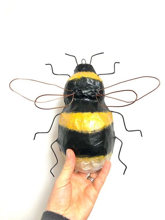 Paper Mache Bee ubicaciondepersonas.cdmx.gob.mx