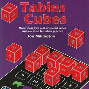 Tables Cubes - Make These Two Sets of Special Cubes and Use Them for Tables Practice