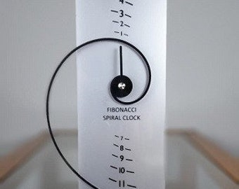 Fibonacci Spiral Clock