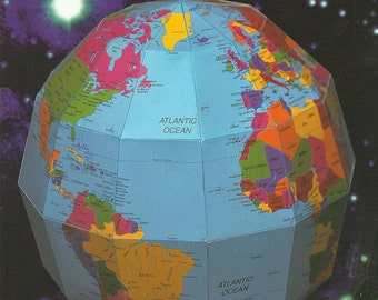 The Tarquin Globe: To Cut Out and Make Yourself
