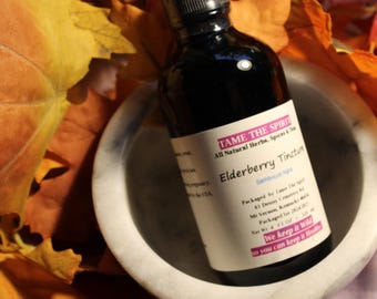 Elderberry Tincture – Made with fresh Elderberries from the Appalachian Mountains