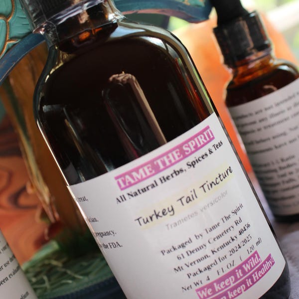 Turkey Tail Mushroom Tincture