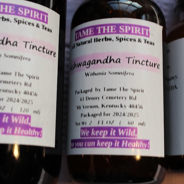 Ashwagandha Root Tincture