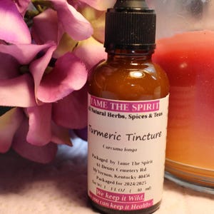 Turmeric Tincture - Beautiful Yellow Golden Extract