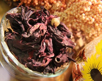 Hibiscus Flowers, Roselle Tea