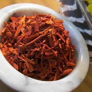 Sandalwood Chips, Red - Premium Herbs by &quot;Tame the Spirit&quot;