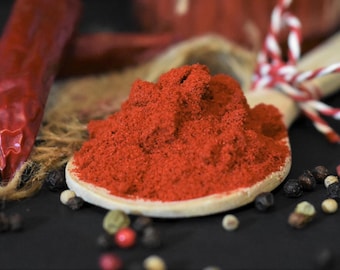 Cayenne Pepper - Ground Peppers Medium Hot, Non GMO, Farm Grown by "Tame the Spirit"