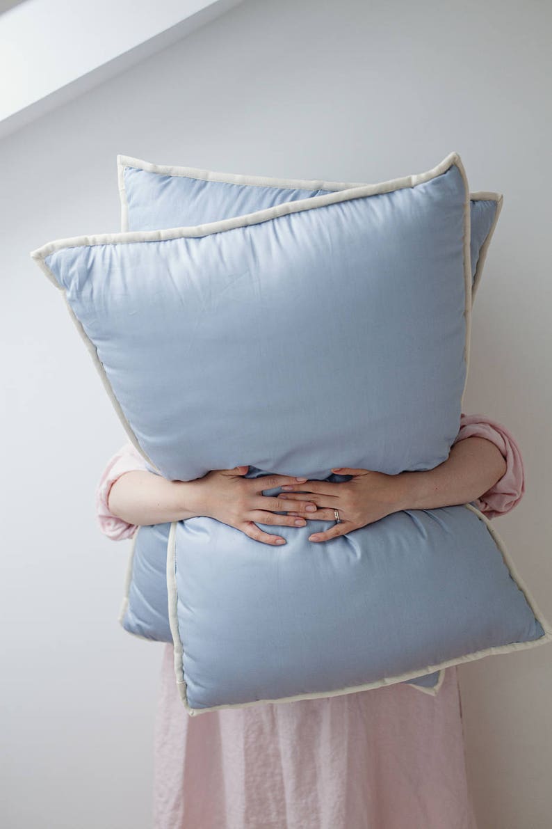 Bed Pillows. King Queen Standard Euro Custom Pillow Etsy Singapore