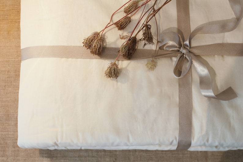 Wool Duvet for Full Size Bedding. Boys' Bedroom Lightweight Quilt. | US Duty Paid image 9