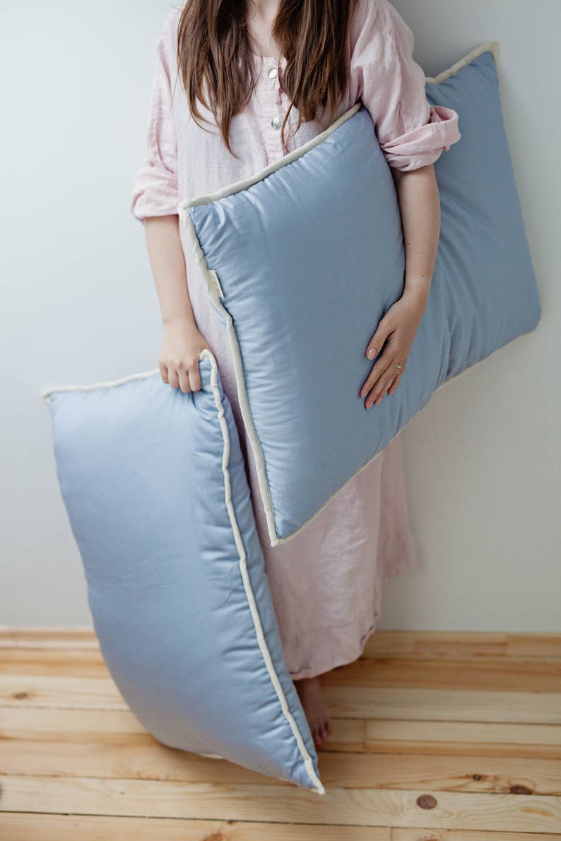 Bed Pillows. King Queen Standard Euro Custom Pillow Etsy Singapore