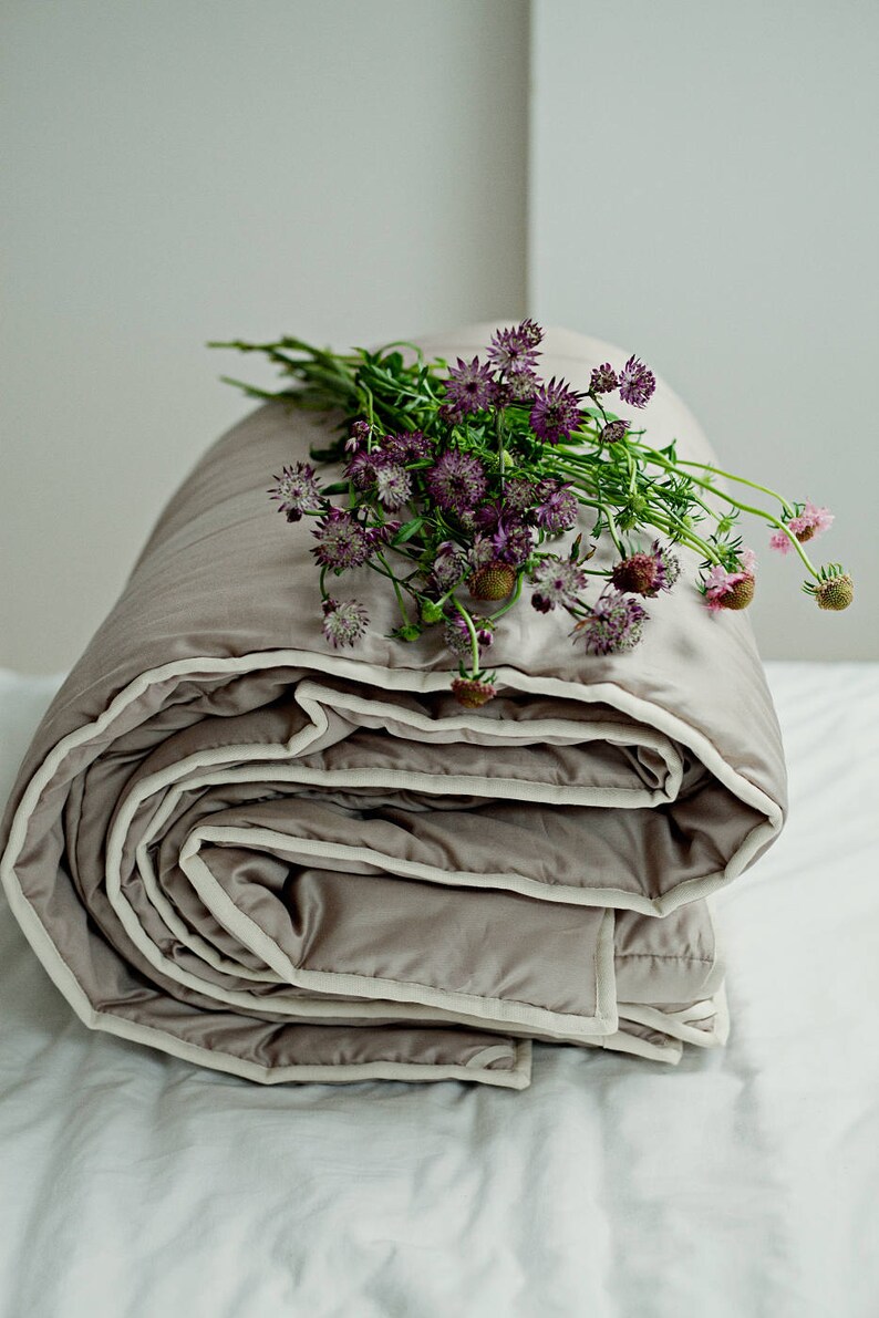 King Size Comforter. Duvet King. Wool Comforter. Lightweight Etsy