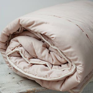 Organic Wool Filled Queen Size Duvet Insert - Extra Warm Ecofriendly Bedding