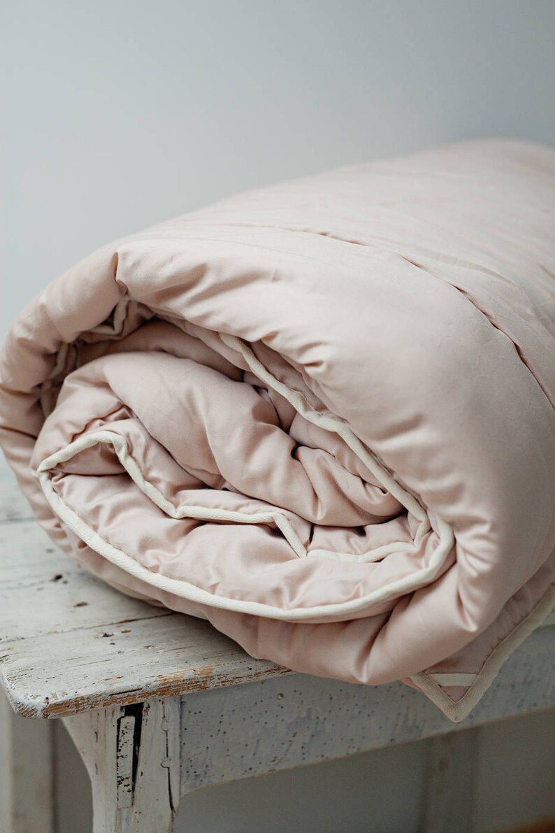 Duvet Queen. Queen Comforter Pink. Duvet for Any Season. Duvet Etsy