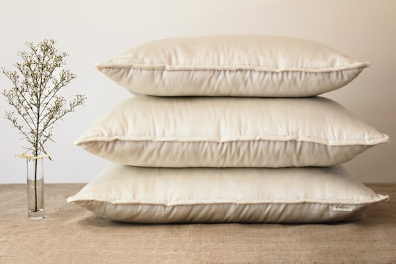 Wool Pillows - Natural Wool Filled Pillows