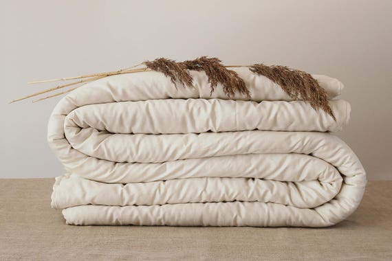 Handmade Wool Comforter Extra Warm Cozy Bedding Etsy Canada