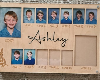 School Years Photo Memory Frame