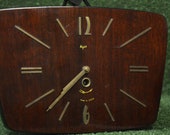 Wall Clock quot Majak quot - Soviet Clock - Vintage Wall Clock - Mechanical Clock Majak - Clock with key - Office decor - wall clock 1970s