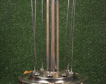 Vintage electric grill Vintage kitchen accessories Electric grill with skewers Grill with skewers Green vintage grill