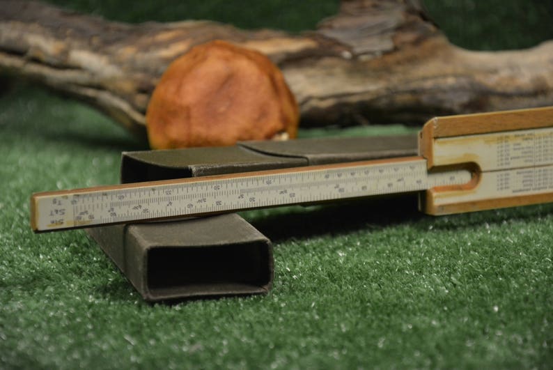 Vintage Logarithmic Ruler Logarithmic Slide Ruler 1950's | Etsy