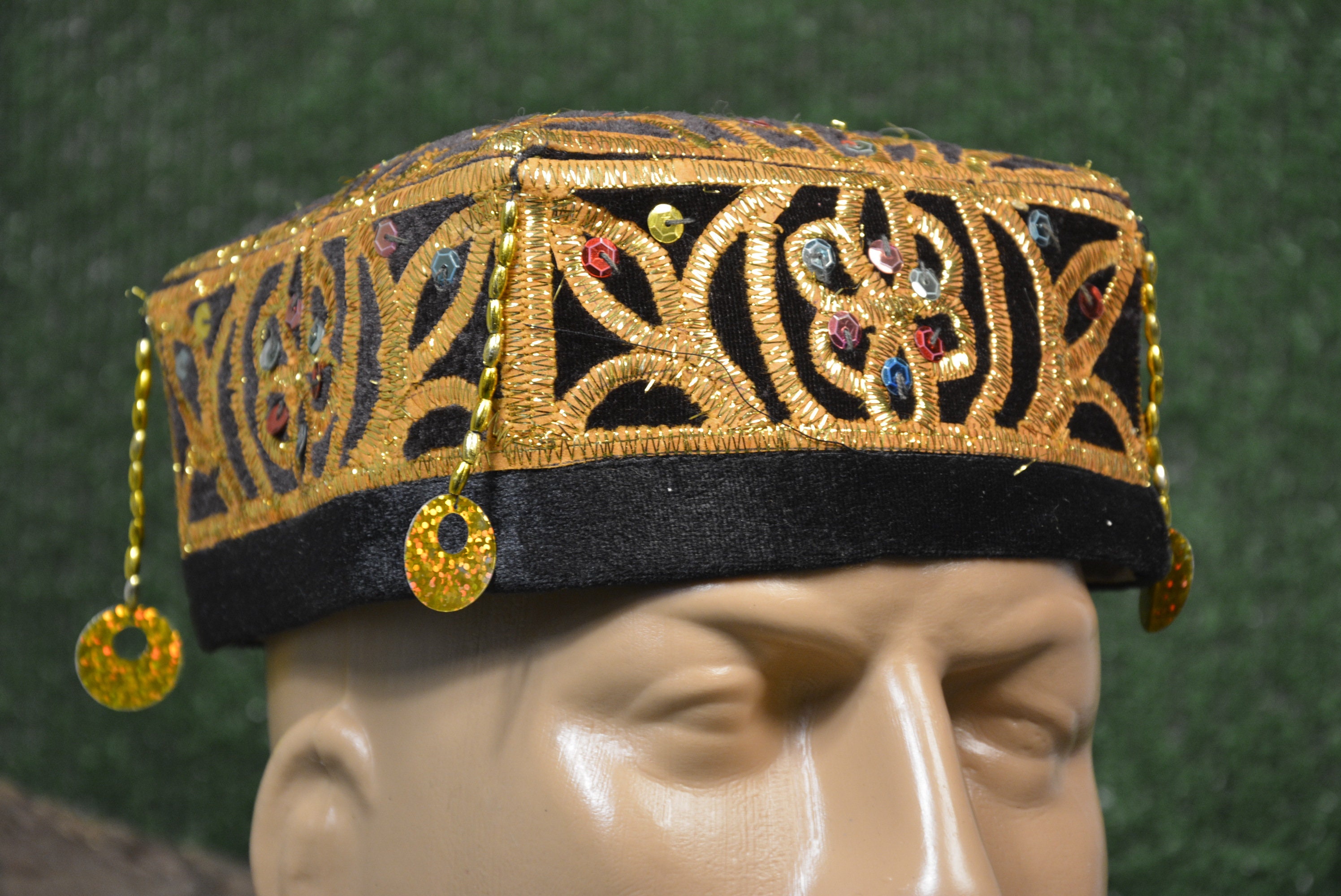 Kazakh Uzbek Traditional Hat tubeteika 