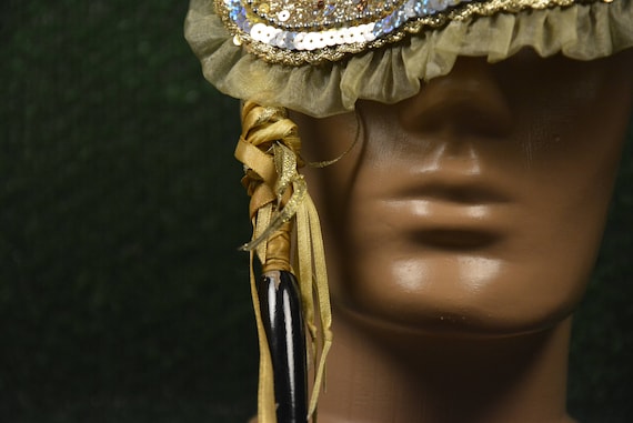 Vintage ballroom mask - Handmade mask - Carnival … - image 4
