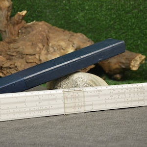 Vintage Logarithmic Ruler - Logarex 27401 - Logarithmic Slide Ruler 1970&#39;s - Czechoslovakia Portable Pocket - Logarithmic Slide Ruler