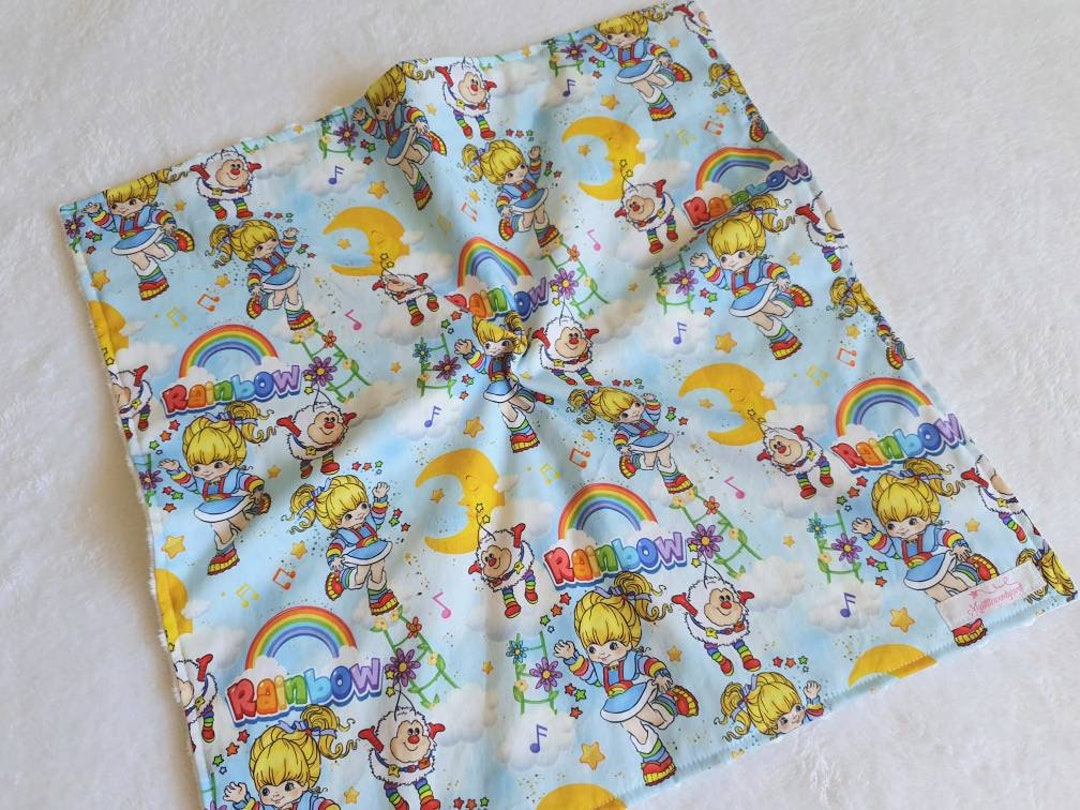 Couverture Rainbow Brite 115x160cm – Hallmark – Imprimée, Occasion