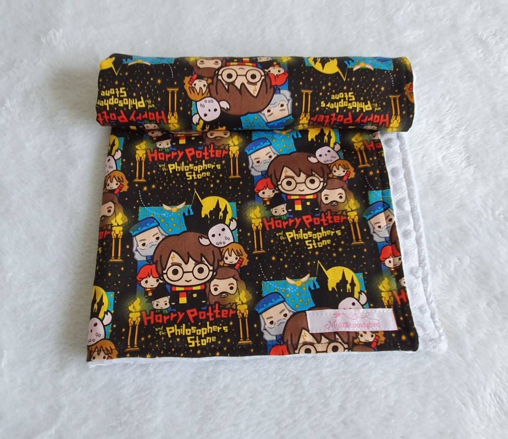 Couverture Harry Potter Ultra Douce - 152x127cm, Microfibre Polaire 300g/m², Imprimée Sublimation