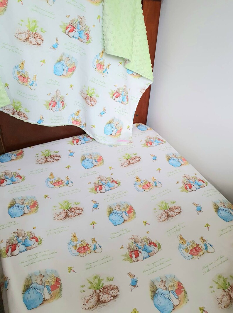 Peter Rabbit Sheet Peter Rabbit Crib Sheet Peter Rabbit Etsy Australia