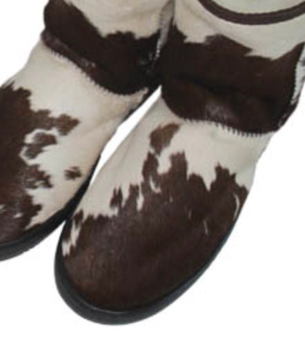 Cowhide Ugg Boots, Cowhide Footwear 