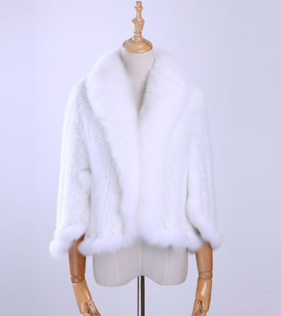fox fur shawl collar